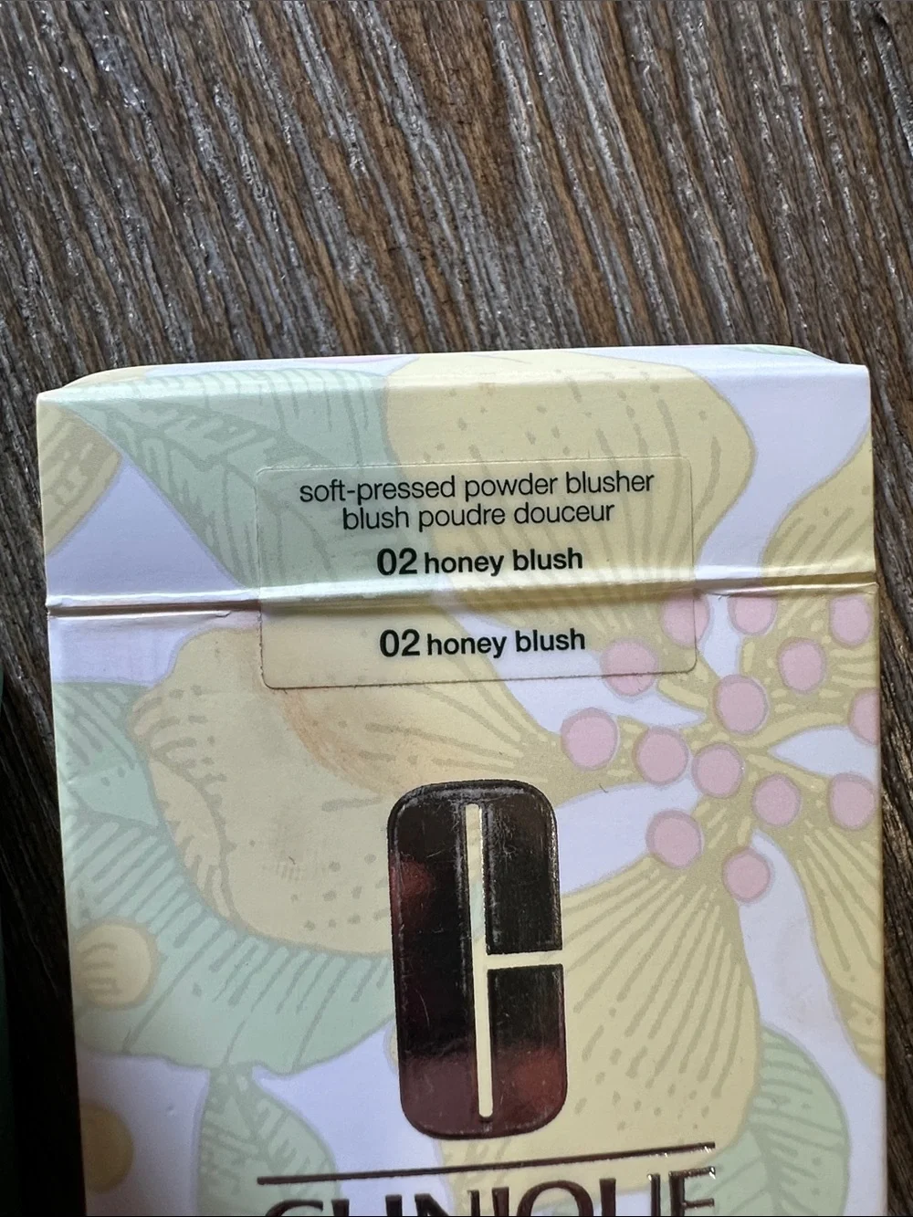 Clinique Soft-Pressed Powder Blusher Honey Blush 02 Warm Peach NWT .26 oz
